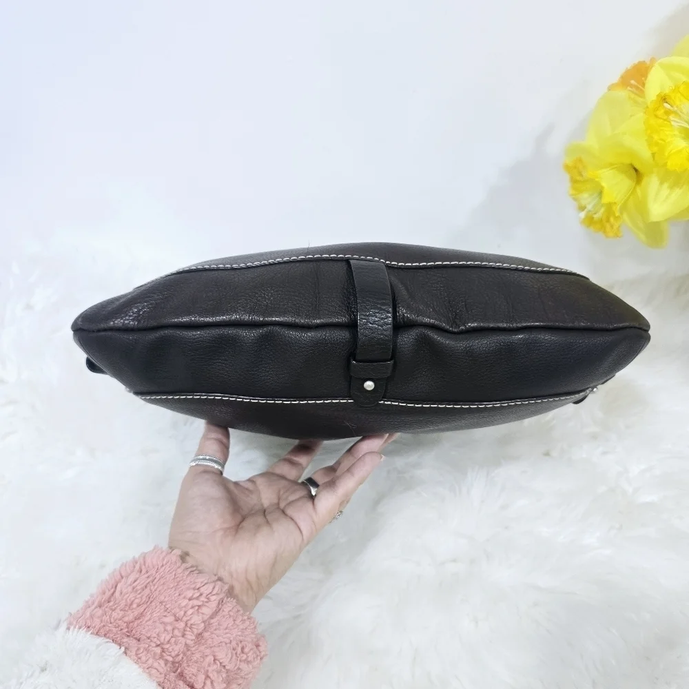 Giani Bernini brown leather Hobo Bag